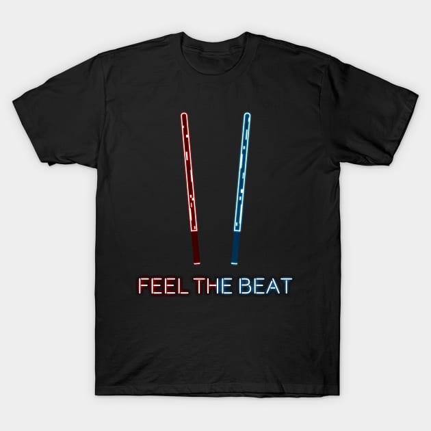 Feel the Beat V2 T-Shirt by Rikudou